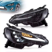 Vland Headlights For 12–21 Toyota 86/GT86, Subaru Brz, Scion Frs W/Triple LED Projector