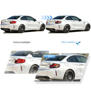 14-21 BMW 2 Series (F22 F23 F87) Vland LED Tail Lights With Start-up animation effect [E-mark]