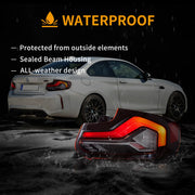 14-21 BMW 2 Series (F22 F23 F87) Vland LED Tail Lights With Start-up animation effect [E-mark]