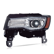 14-22 Jeep Grand Cherokee (WK2) Vland Headlights Full LED With Startup Animation/ Blue DRL