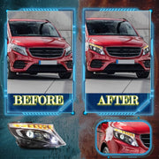 Mercedes-Benz Vito V-Class W447 2014-2023 Vland LED Headlights [E-mark]