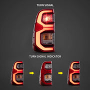 15-22 Toyota Hilux Vland LED Tail Lights With Dynamic Welcome Lighting