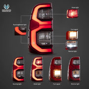 15-22 Toyota Hilux Vland LED Tail Lights With Dynamic Welcome Lighting