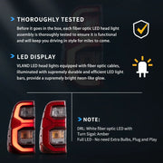15-22 Toyota Hilux Vland LED Tail Lights With Dynamic Welcome Lighting