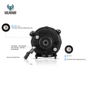 Vland 18-Up Jeep Wrangler JL JLU JT Rubicon Full LED Headlights With Start-up animation