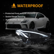 Vland 21-24 Toyota GR86 / Subaru BRZ Headlights With Full LED Dual Beam Projector