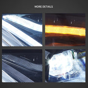 Vland 21-24 Toyota GR86 / Subaru BRZ Headlights With Full LED Dual Beam Projector