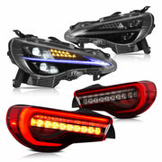 Vland Led Headlights+Tail Lights For 2012-2021 Toyota GT86/Scion FR-S/Subaru BRZ