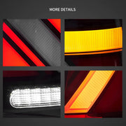 01-06 Mini Cooper R50 R52 R53 Vland Union Jack LED Tail Lights Sequential Turn Signal [E-mark]