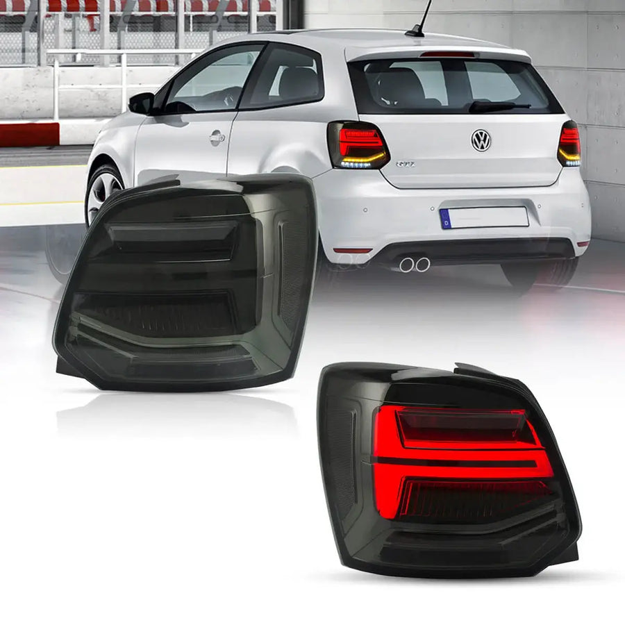 Buy Now 09-17 VW Polo MK5 Vland LED Aftermarket Tail Lights With Sequential Turn Signal [E-mark] and upgrade car parts from SIR Tuning at the Best Price. Headlights, Tail lights, Bodykits, Navigations, Tail lights and more - Fast & Free Shipping within Europe, US & Worldwide.