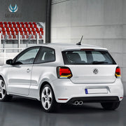 09-17 VW Polo MK5 Vland LED Aftermarket Tail Lights With Sequential Turn Signal [E-mark]