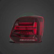 09-17 VW Polo MK5 Vland LED Aftermarket Tail Lights With Sequential Turn Signal [E-mark]