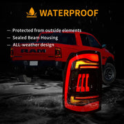 09-18 Dodge Ram 1500/2500/3500 Vland Upgrade LED Tail Lights With Amber Turn Signal