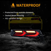 14-19 Chevrolet Corvette C7 Vland Full LED Tail Lights With Sequential turn signal