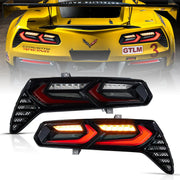 14-19 Chevrolet Corvette C7 Vland Full LED Tail Lights With Sequential turn signal