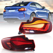 14-21 BMW 2 Series (F22 F23) M2 (F87) Vland OLED Tail Lights With Dynamic Welcome Lighting GTS Style [E-mark]