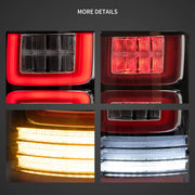 15-20 Ford F150 13th Gen Vland LED Tail Lights With Amber Sequential Turn Signal