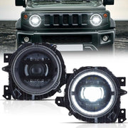 19-23 Suzuki Jimny Vland Full LED Dual Beam Projector Upgrade Headlights With Start-up animation