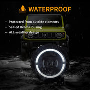 19-23 Suzuki Jimny Vland Full LED Dual Beam Projector Upgrade Headlights With Start-up animation