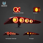 19-24 Toyota GR Supra A90/A91 Vland LED Tail Lights w/Dynamic Animation