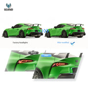 19-24 Toyota GR Supra A90/A91 Vland LED Tail Lights w/Dynamic Animation