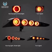 19-24 Toyota GR Supra A90/A91 Vland LED Tail Lights w/Dynamic Animation
