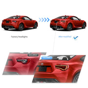 12-20 Toyota 86 GT86 FT86 13-20 Subaru BRZ 13-20 Scion FR-S Vland LED Tail Lights With Sequential Turn Signal [Dragon Style]