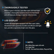 21-UP Toyota 86 GR86 & Subaru BRZ VLAND Full LED Tail lights With Dynamic Welcome Lighting