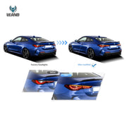20-UP BMW 4 Series G22/G23/G26 Vland OLED Tail Lights With Dynamic Welcome Lighting [E-mark]