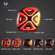 15-19 Benz Smart 453 Fortwo / Forfour Vland LED Tail Lights With Dynamic Welcome Lighting [E-mark]