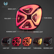15-19 Benz Smart 453 Fortwo / Forfour Vland LED Tail Lights With Dynamic Welcome Lighting [E-mark]