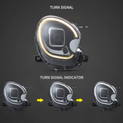 10-16 Mini Countryman R60 Vland Full LED Dual Beam Projector Headlights [E-mark]