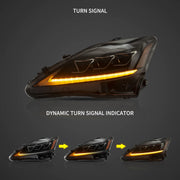 06-12 Lexus IS250/IS250C/IS350/IS220d & 08-14 ISF(XE20) Vland Matrix Projector Headlights E-mark