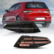 13-21 VW Golf MK7 MK7.5 Hatchback Vland LED Tail Lights [E-mark]