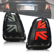 Mini Cooper R56 R57 R58 R59 2007-2013 Vland LED Tail Lights Union Jack [E-mark]
