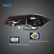Vland Carlamp LED Tail Lights For Lexus 2006-2012 IS250 IS350 ISF