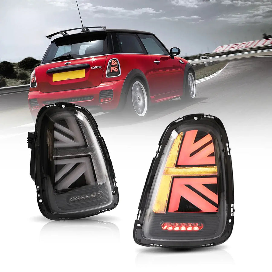 Buy Now Mini Cooper R56 R57 R58 R59 2007-2013 Vland LED Tail Lights Union Jack [E-mark] and upgrade car parts from SIR Tuning at the Best Price. Headlights, Tail lights, Bodykits, Navigations, Tail lights and more - Fast & Free Shipping within Europe, US & Worldwide.