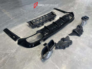 REAR DIFFUSER S63 AMG E PERFORMANCE STYLE for S-CLASS W223 S450 S500 S580 2020+