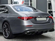 REAR DIFFUSER S63 AMG E PERFORMANCE STYLE for S-CLASS W223 S450 S500 S580 2020+