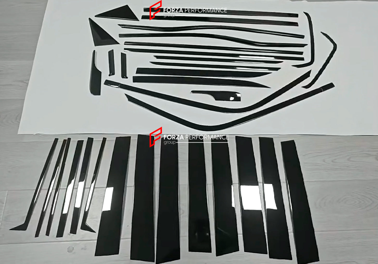 WINDOW TRIMS SET for TOYOTA LAND CRUISER 250 LC 250 2023+