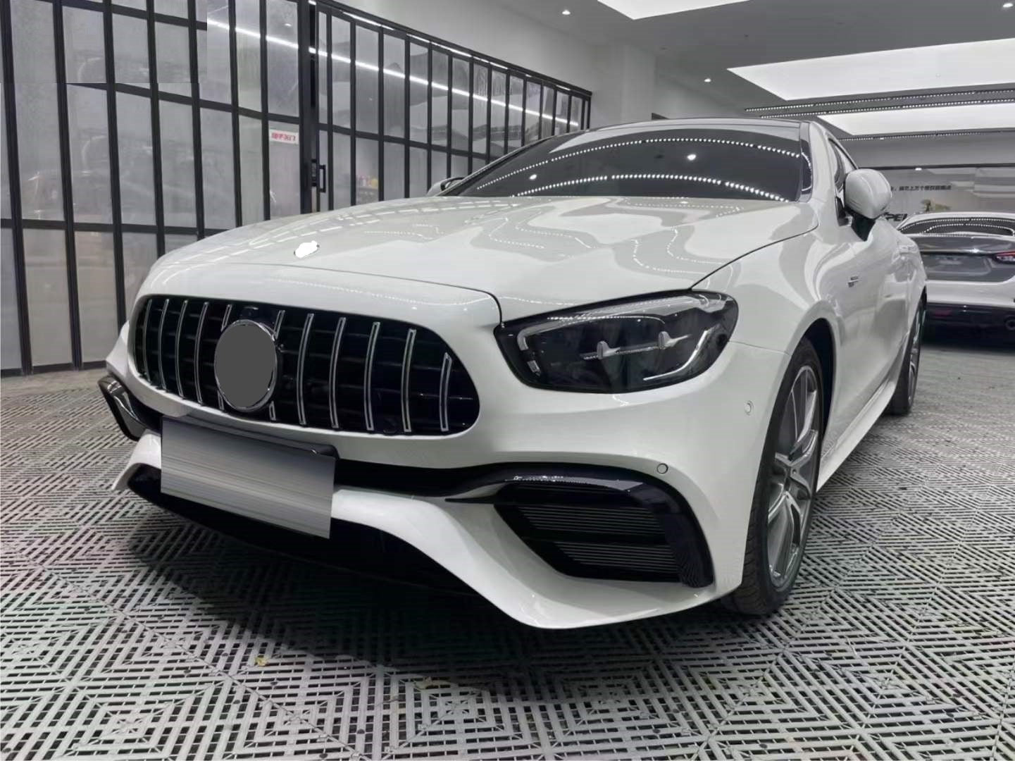 FRONT BUMPER WITH GRILLE for MERCEDES-BENZ E-CLASS W213 2021