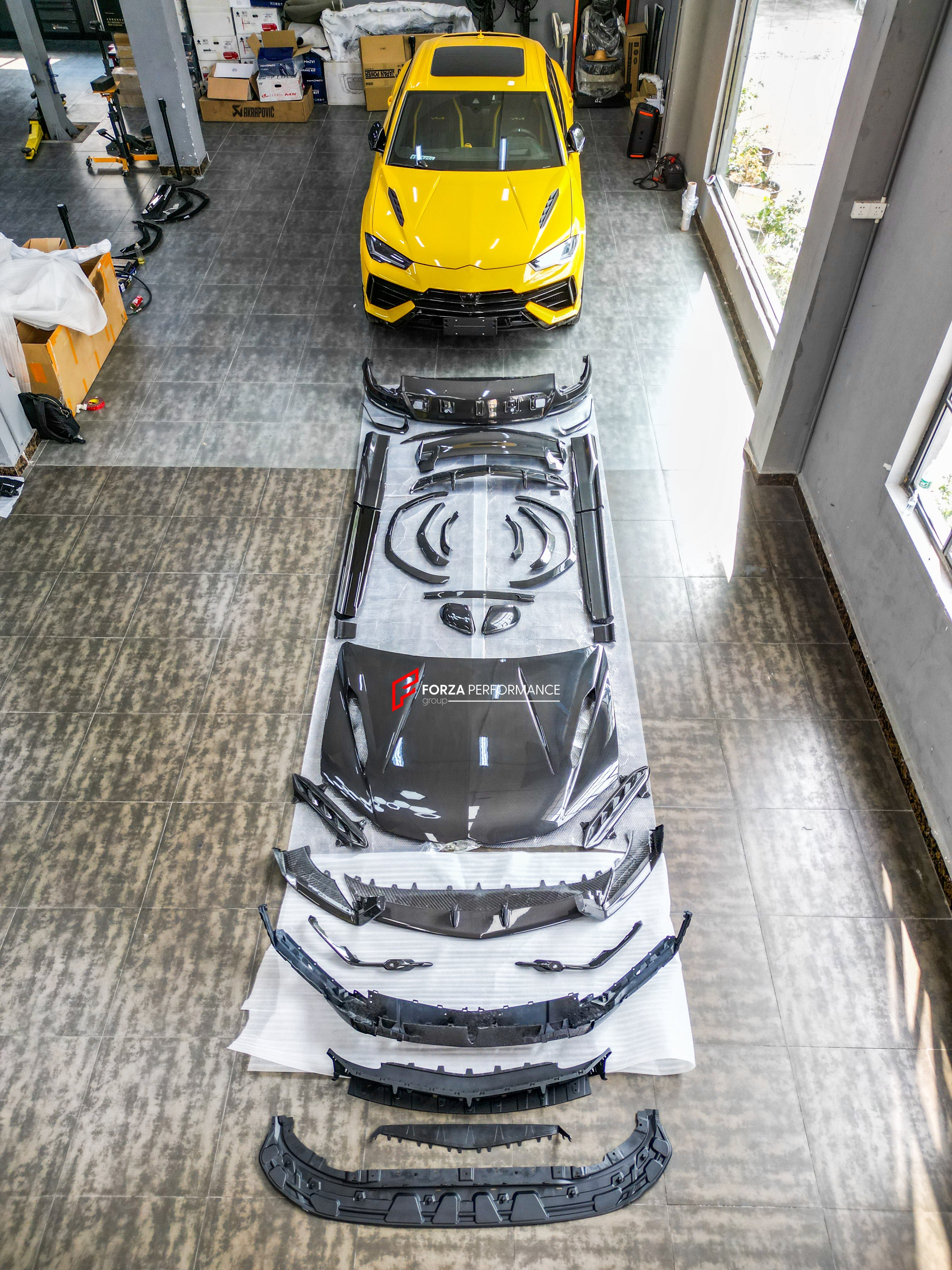 CONVERSION CARBON BODY KIT for LAMBORGHINI URUS 2018 to URUS S PERFORMANTE