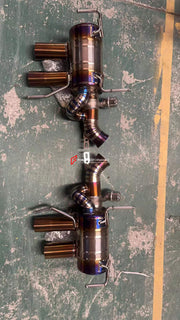 VALVED EXHAUST CATBACK MUFFLER for FERRARI 812 6.5T