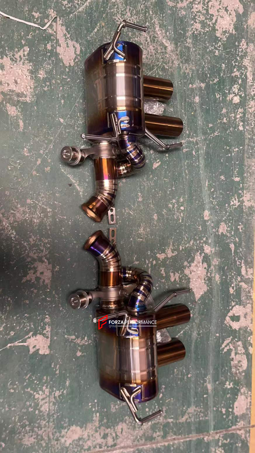 VALVED EXHAUST CATBACK MUFFLER for FERRARI 812 6.5T