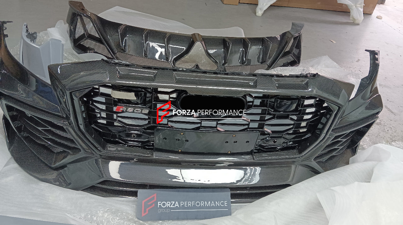 WIDE DRY CARBON BODY KIT for AUDI Q8 RSQ8 4M 2019 - 2023