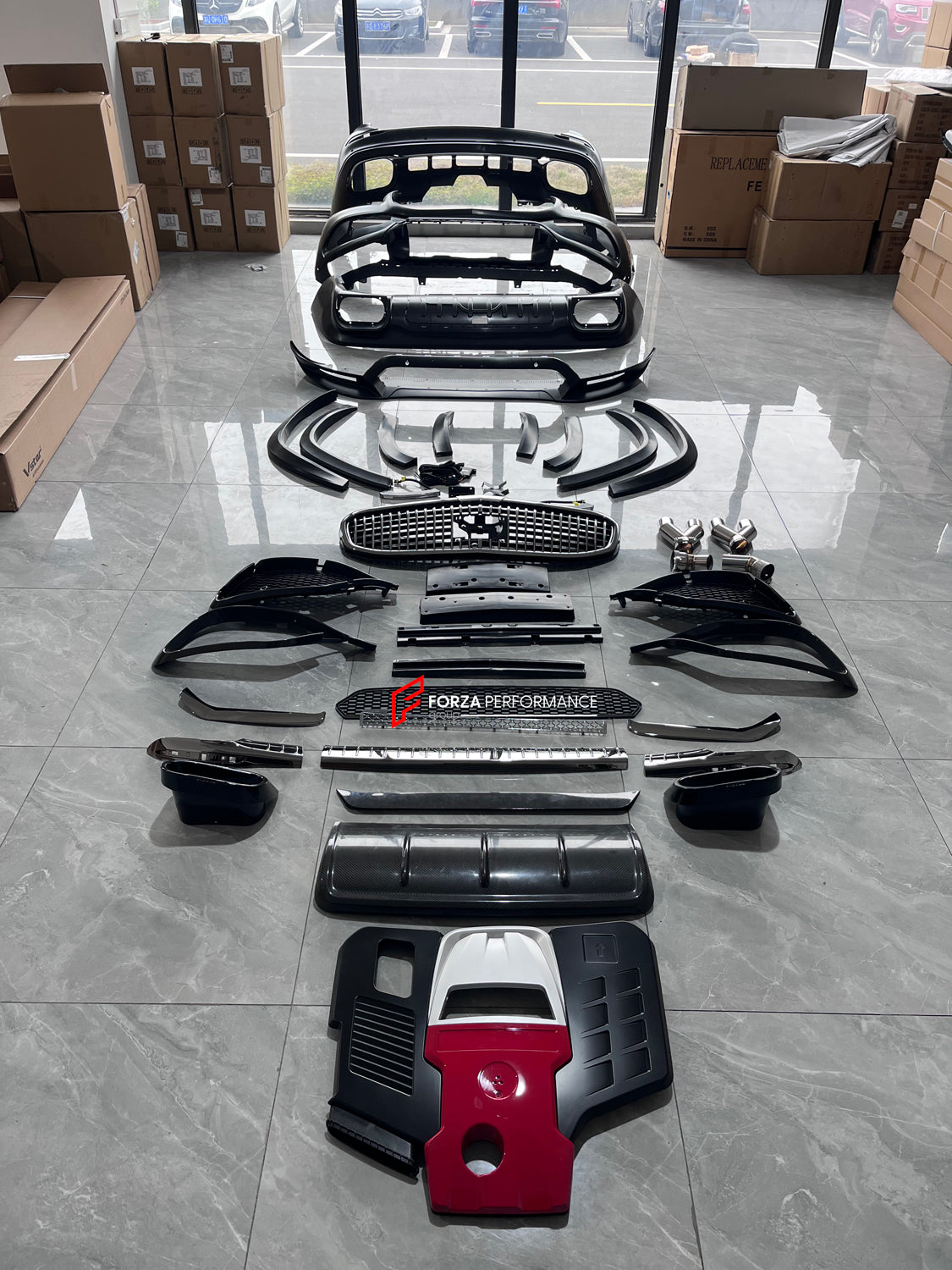 GLS MAYBACH BODY KIT for MERCEDES-BENZ GLS X167 2019+