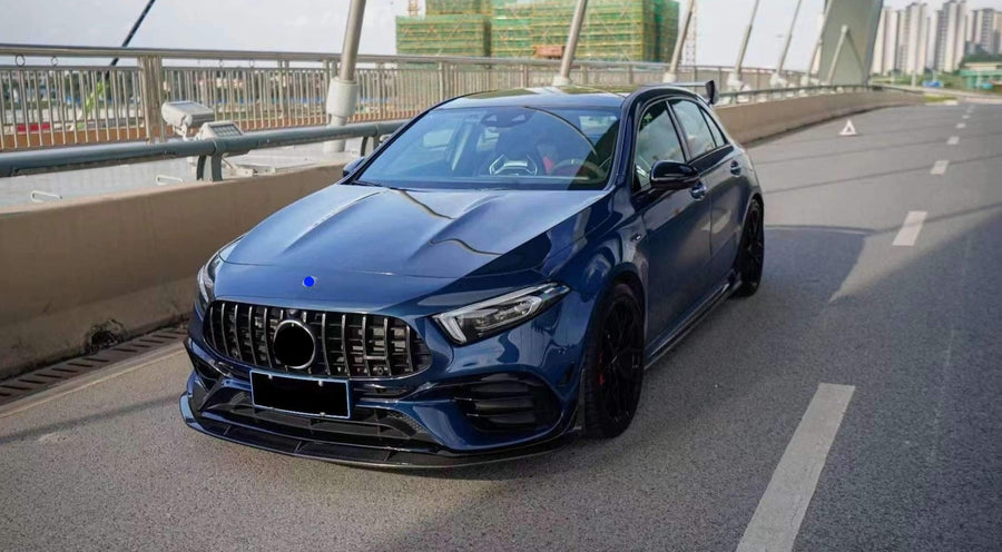 Buy Now BODY KIT for MERCEDES BENZ A CLASS A45 A35 W177 2018 - 2022 and upgrade car parts from SIR Tuning at the Best Price. Headlights, Tail lights, Bodykits, Navigations, body kit and more - Fast & Free Shipping within Europe, US & Worldwide.