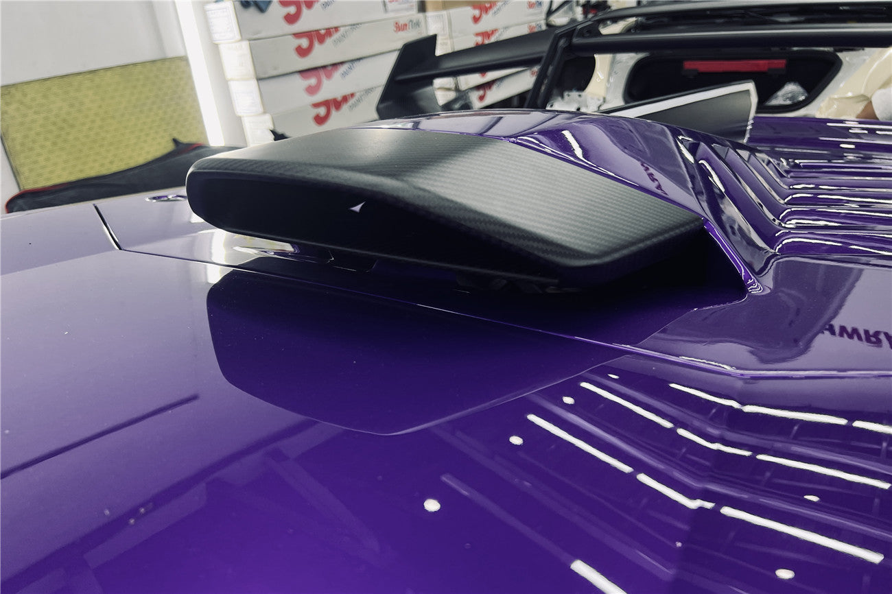 2021-UP Lamborghini Huracan STO Dry Carbon Fiber Engine Room Vent