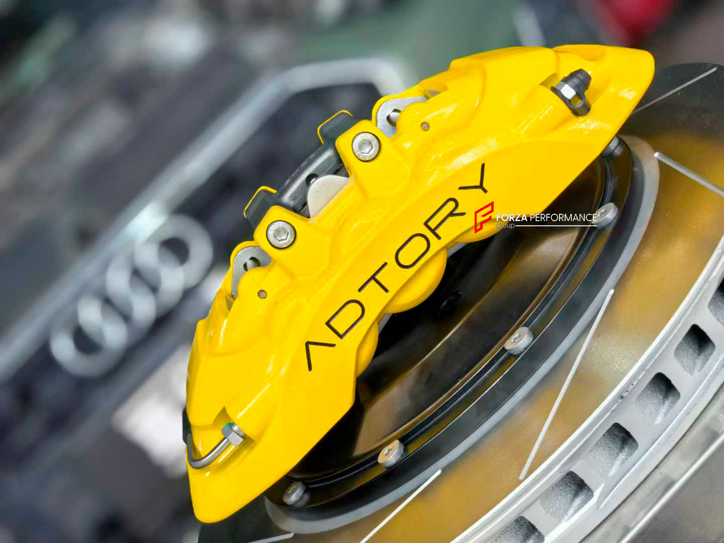 ADTORY X FORZA PERFORMANCE RACE BIG BRAKE KIT BBK for AUDI A5 F5 FACELIFT 2020 - 2025