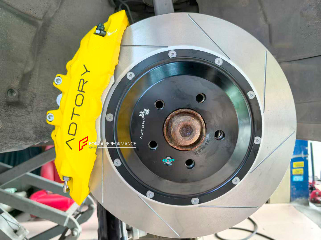 Buy Now ADTORY X FORZA PERFORMANCE RACE BIG BRAKE KIT BBK for AUDI A5 F5 FACELIFT 2020 - 2025 and upgrade car parts from SIR Tuning at the Best Price. Headlights, Tail lights, Bodykits, Navigations, BIG BRAKE KIT and more - Fast & Free Shipping within Europe, US & Worldwide.